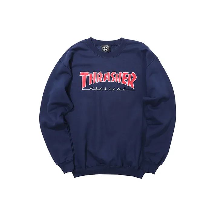 Thrasher Sweatshirts Unisex Navy-0