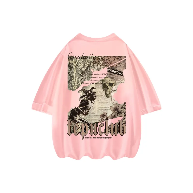 Kepu Short Sleeved T Shirts Unisex-4