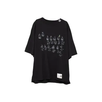 Maison Mihara Yasuhiro Ducks Printed Crewneck T Shirt