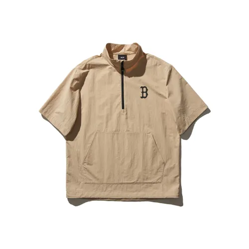 MLB Boston Red Sox T Shirts Men Khaki