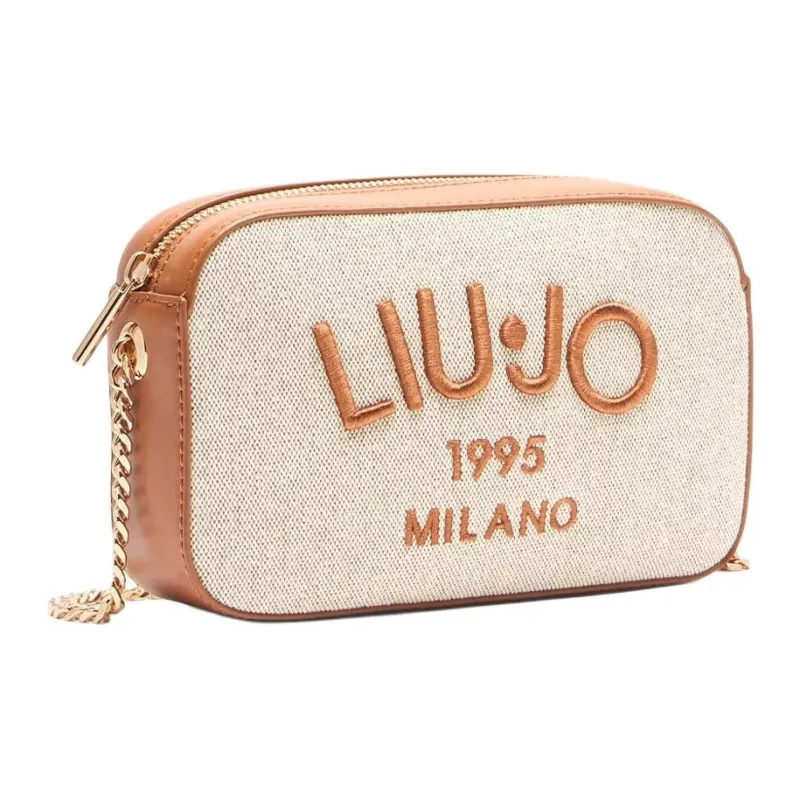 LIU·JO UOMO Polyurethane Crossbody Bag Women's Beige-1
