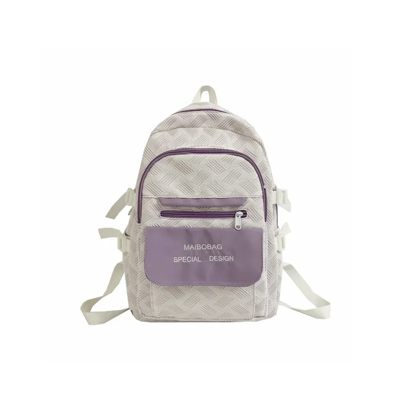 H YXIANG Composite Cloth Backpack Regular Unisex Multicolor-5