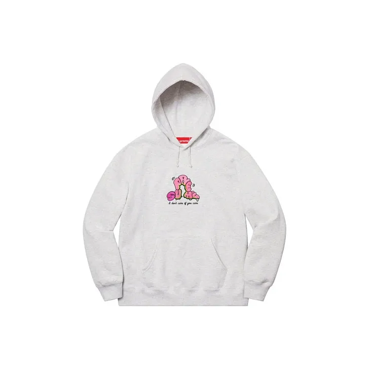 Supreme Don't Care Hooded Sweatshirt-3