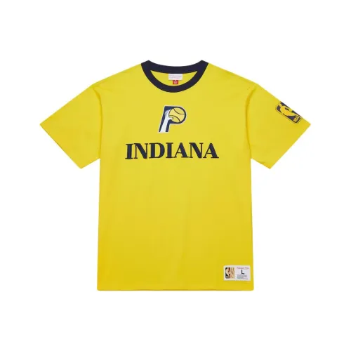 Mitchell & Ness x NBA Indiana Pacers Team OG 3.0 Vintage T Shirt Men's Gold