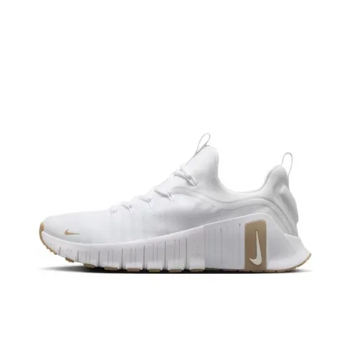 Nike Free Metcon 6 White Gum Light Brown Hemp