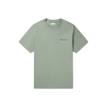 Columbia KETTLE RIVER T Shirt Men's Gray Green