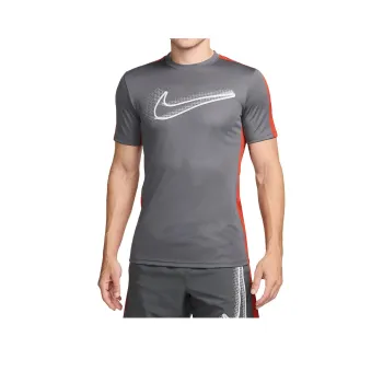 Nike Academy T-Shirt Men's Iron Gray/Dragon Red/Pure Platinum
