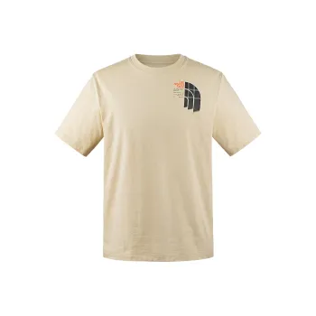 THE NORTH FACE City Outdoor Collection T Shirt Unisex Gravel Sand
