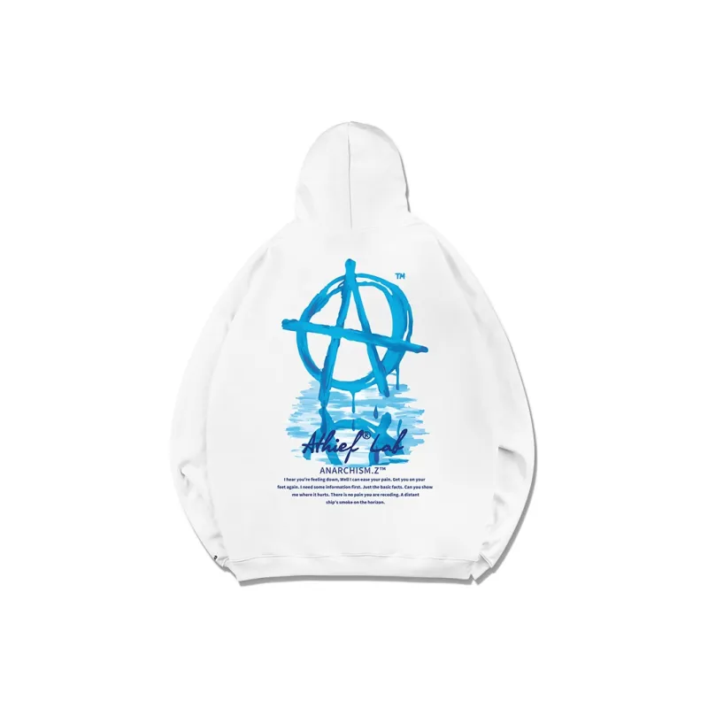 Athief Hooded Loose Fit Sweatshirt Unisex-0