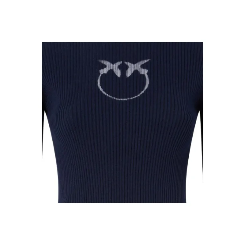 PINKO Love Birds Crewneck Knitted Top-2