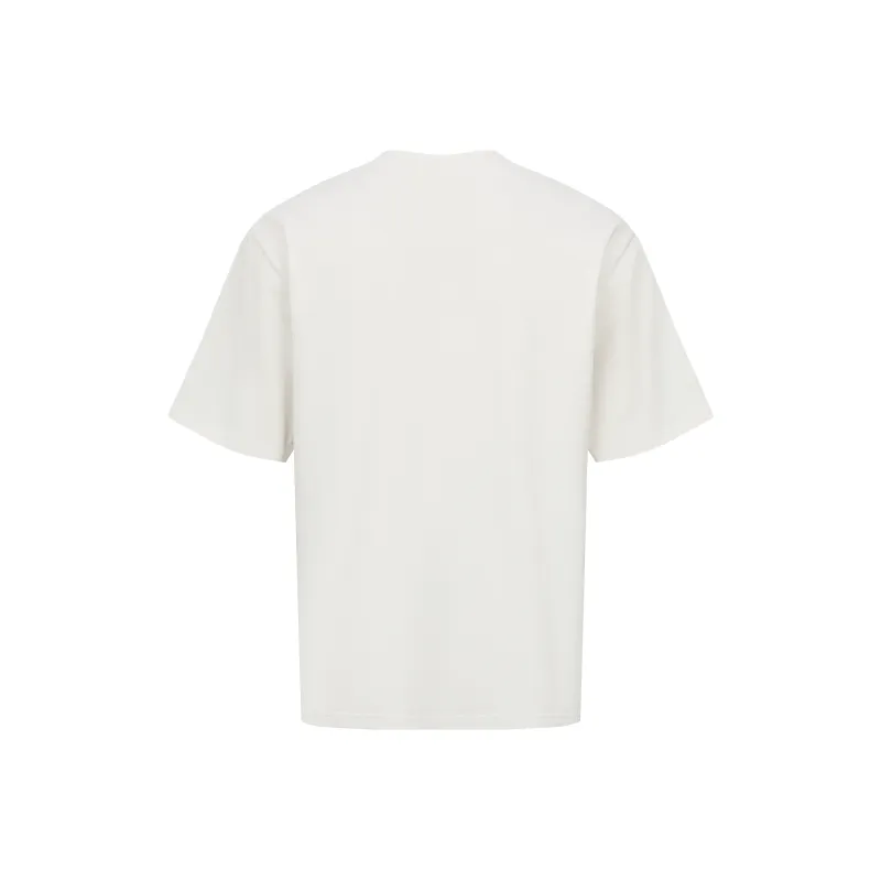 URBAN REVIVO T Shirt Men's Pink White-1