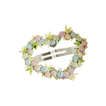 MENGNI Cloth Alloy Hair Clips Unisex