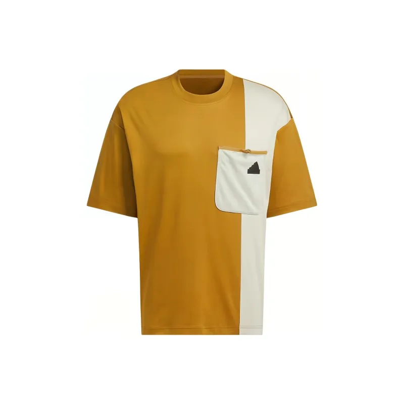 Adidas T Shirts Men Yellow-0