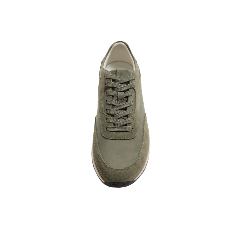 ZARA Low Top Casual Shoes Men's Lake Green-2