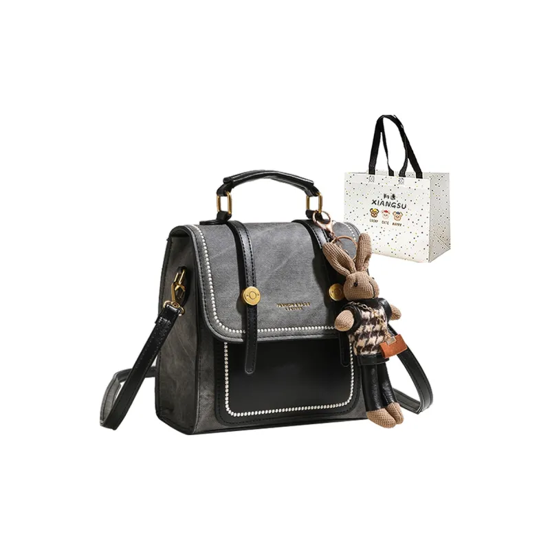 XIANGSU PU Backpack Women's Multicolor-5