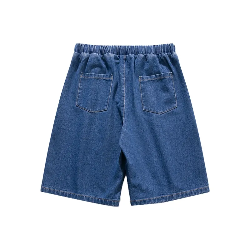 DOUBLE STAR 88 Denim Shorts Unisex-1