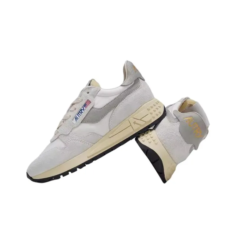 AUTRY Reelwind Low White Silver Women's-2