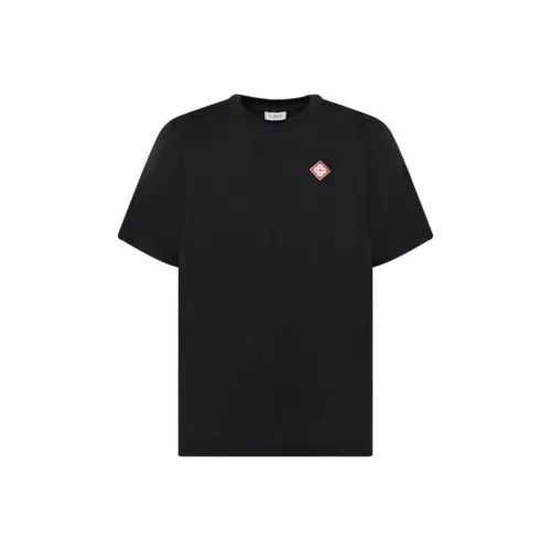CASABLANCA Diamond Logo Patch T Shirt