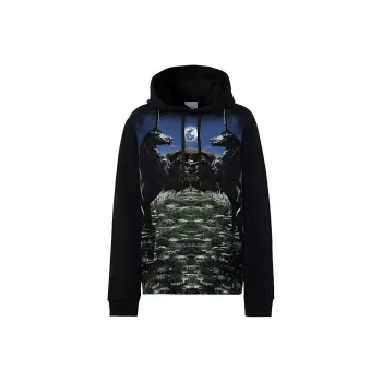 Burberry Meadow Print Hoodie