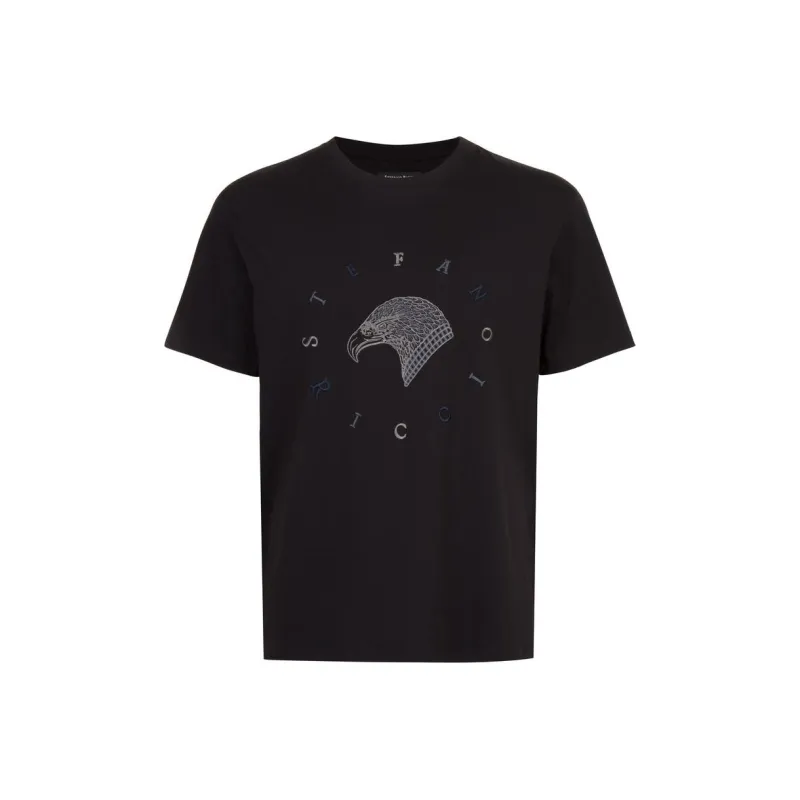STEFANO RICCI T Shirt Men's Black-0