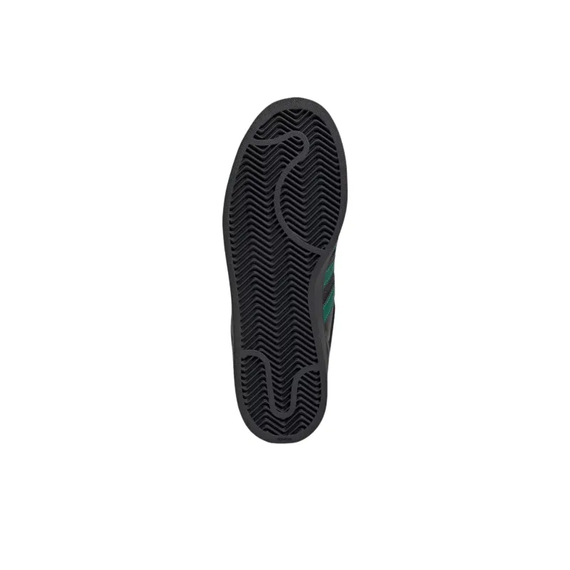 Adidas Originals SUPERSTAR Anti Slip Wear Resistant Low Top Skateboard Shoes Unisex Black Green-5