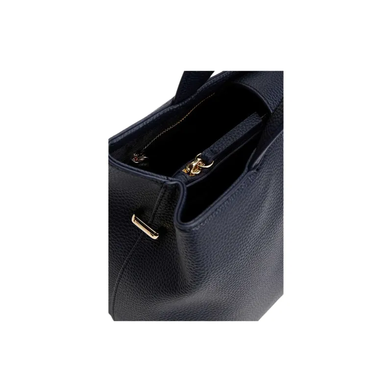 Tommy Hilfiger Polyurethane Tote Bag, Shopping Bag, Shoulder Bag, Handbag Unisex Marine Blue-3