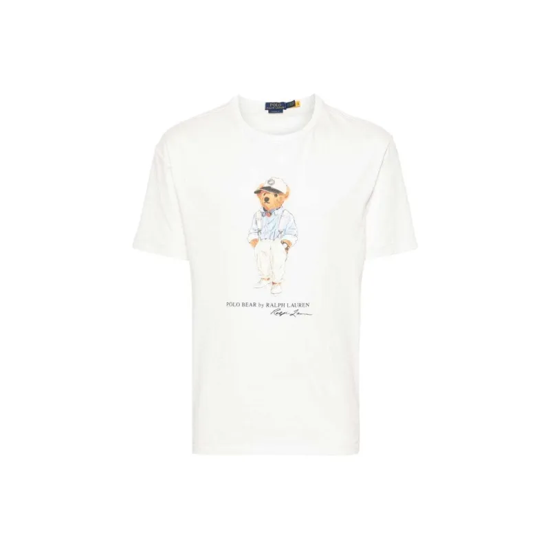 Polo Ralph Lauren Classic Fit Polo Bear Jersey T-Shirt-0