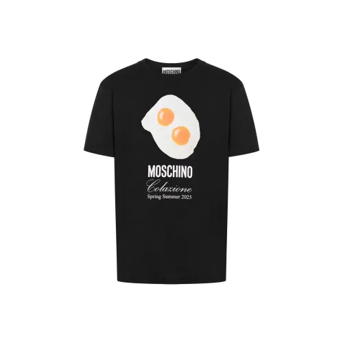 MOSCHINO Egg Printed Crewneck T-Shirt