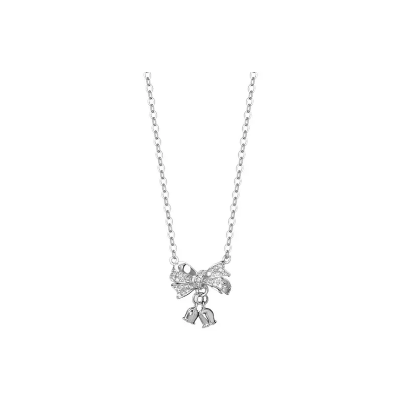 CLARKIA FLOWER S999 Fine Silver Necklaces Women's-0
