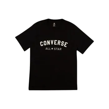 Converse Go-to All Star Logo Tee Preto T-Shirt Unisex Black