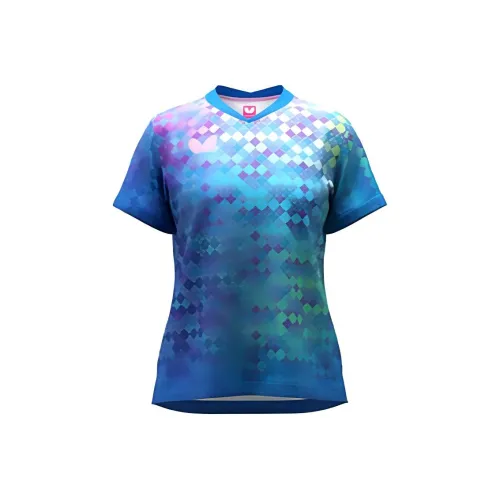 Butterfly T-Shirts Unisex Blue