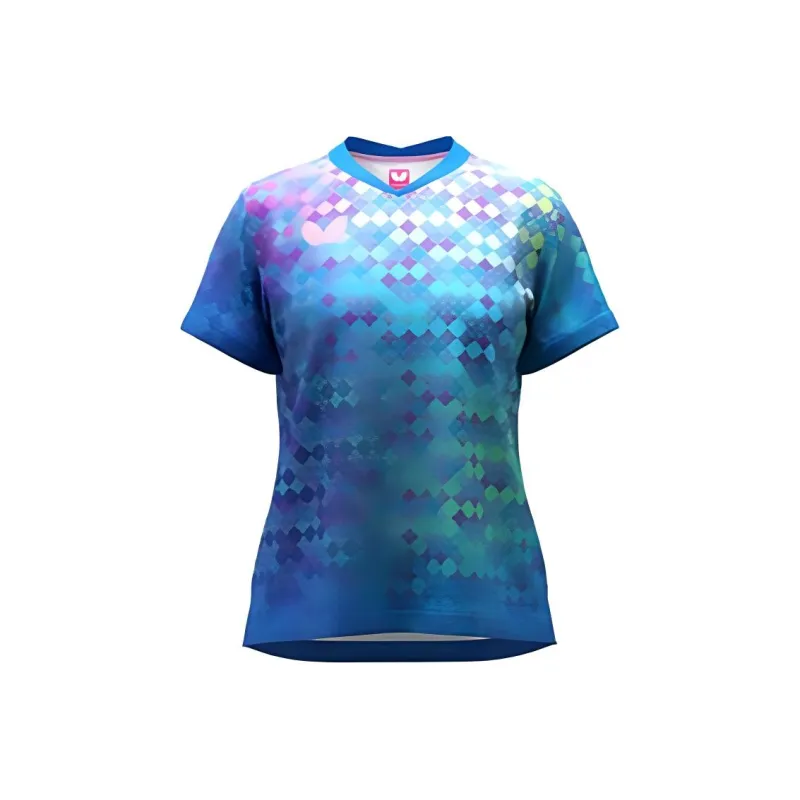 Butterfly T-Shirts Unisex Blue-0