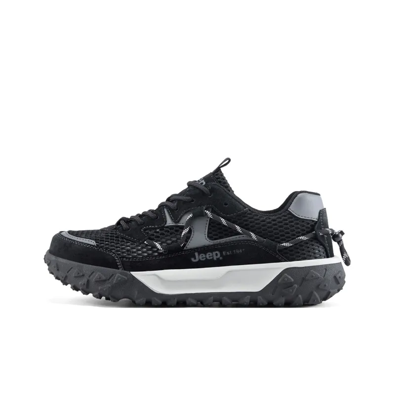 Jeep Fashion Sports Collection Cushioning Anti Slip And Wear Resistant Breathable Coverage Low Top Outdoor Shoes Men's-0
