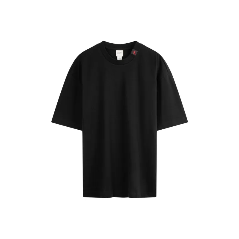 Calvin Klein Spring Festival Red Magenta T Shirts Men-6