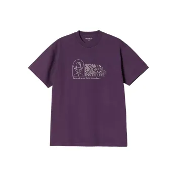 Carhartt WIP SS25 S/S Stargazer T Shirt T Shirt Men's Purple