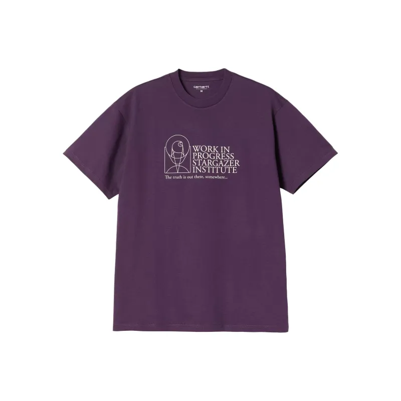 Carhartt WIP SS25 S/S Stargazer T Shirt T Shirt Men's Purple-0