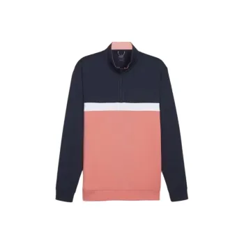 PUMA Jersey De Golf De 1/4 Cremallera Pure Colorblock Para Hombre
