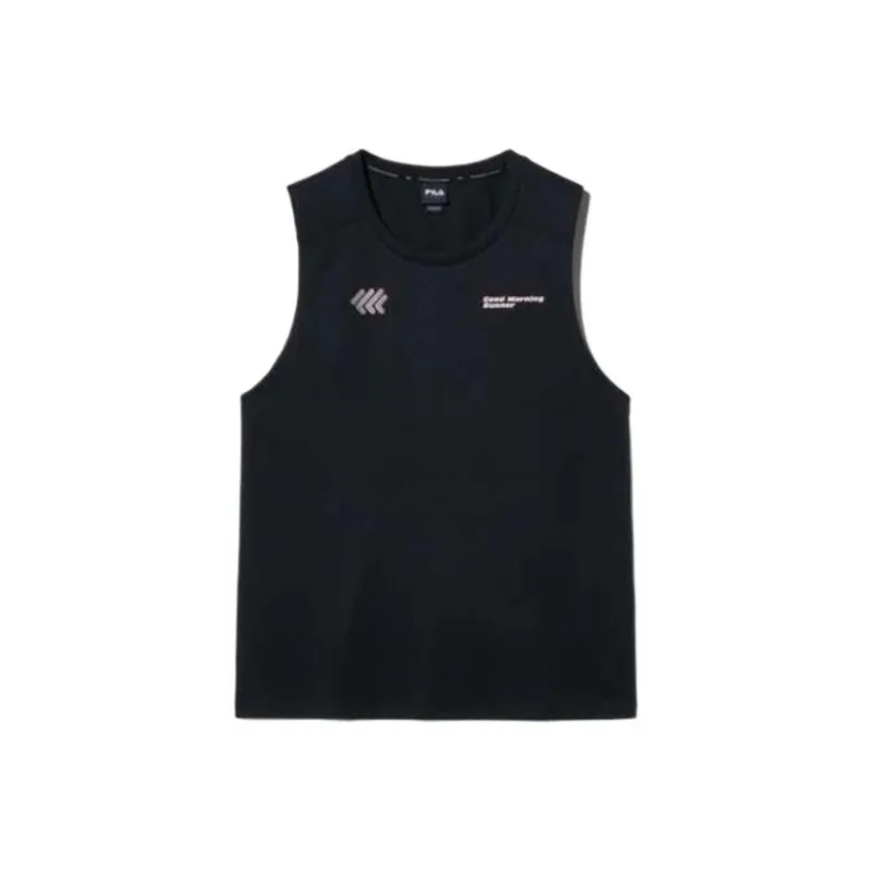 FILA Running Tank Tops Men's Black-0