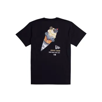 New Era FW24 T Shirt Unisex Black