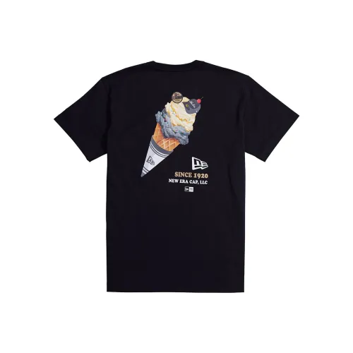 New Era FW24 T Shirt Unisex Black