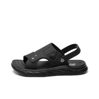 Strongman Beach Sandals Men Black/Gray