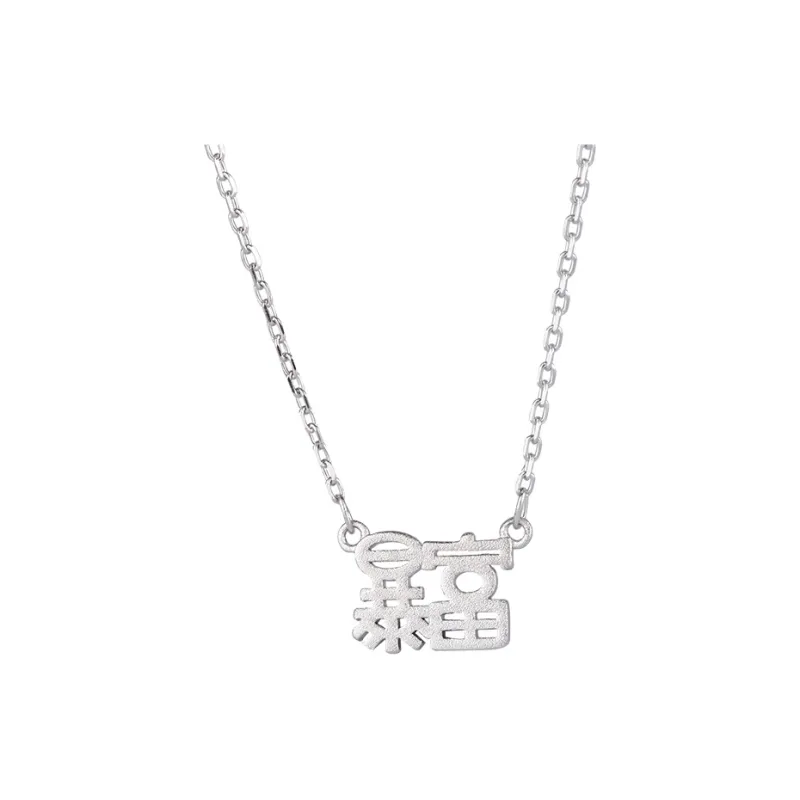 KING TAI FOOK S999 Fine Silver Necklaces Women's-0