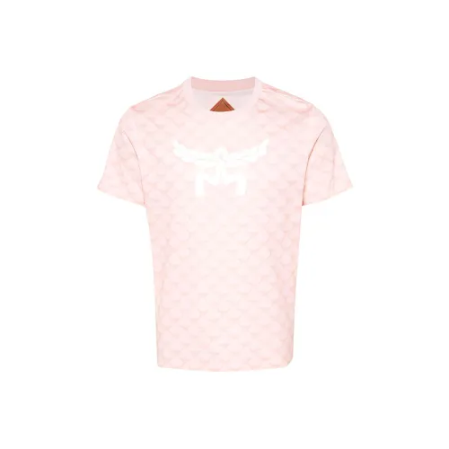 MCM Monogram Printed Crewneck T-Shirt