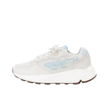 HI TEC Anti Slip Wear Resistant Low Top Casual Shoes Unisex White Blue