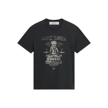 Golden Goose Graphic Printed Crewneck T Shirt