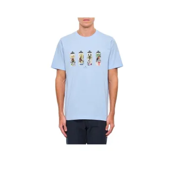 Paul Smith Spray Cans Print Crewneck T Shirt