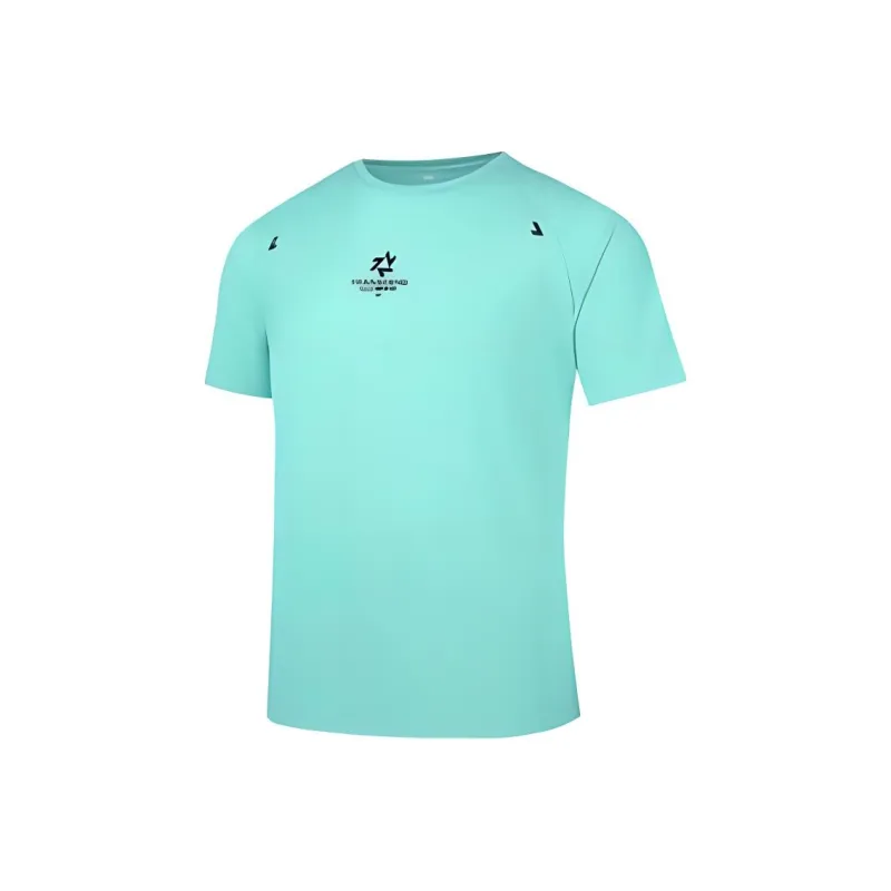 361° T Shirts Men Vivid Aqua Blue-0