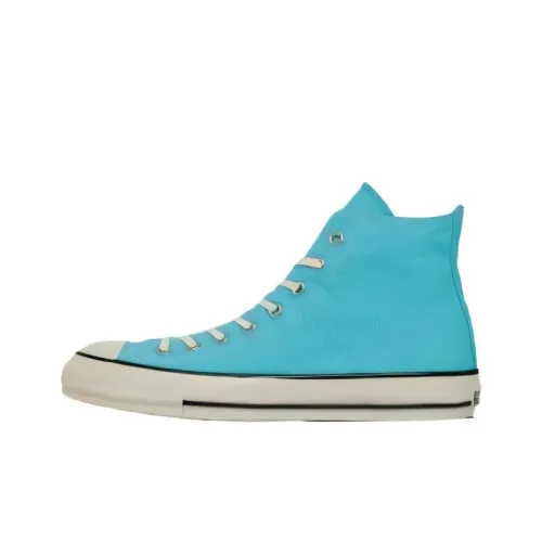 Converse All Star Aged Abrasion Resistant Mid Top Canvas Shoes Unisex Green Blue