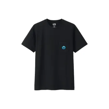KAWS X Uniqlo X Sesame Street Cookie Monster Pocket Tee