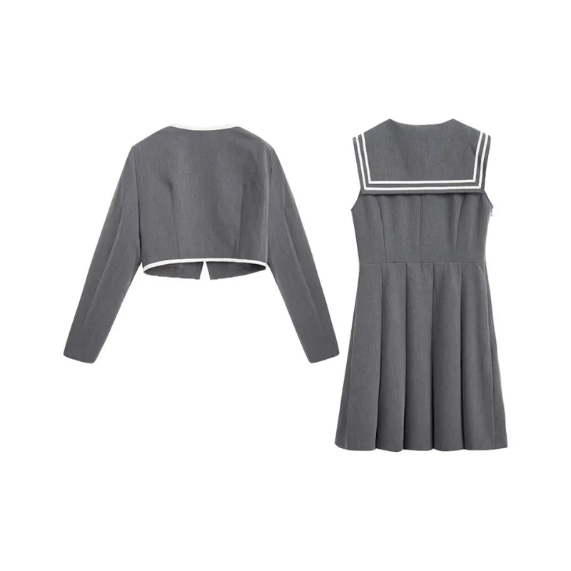ZIHAN Two Piece Skirt Sets Women's-3